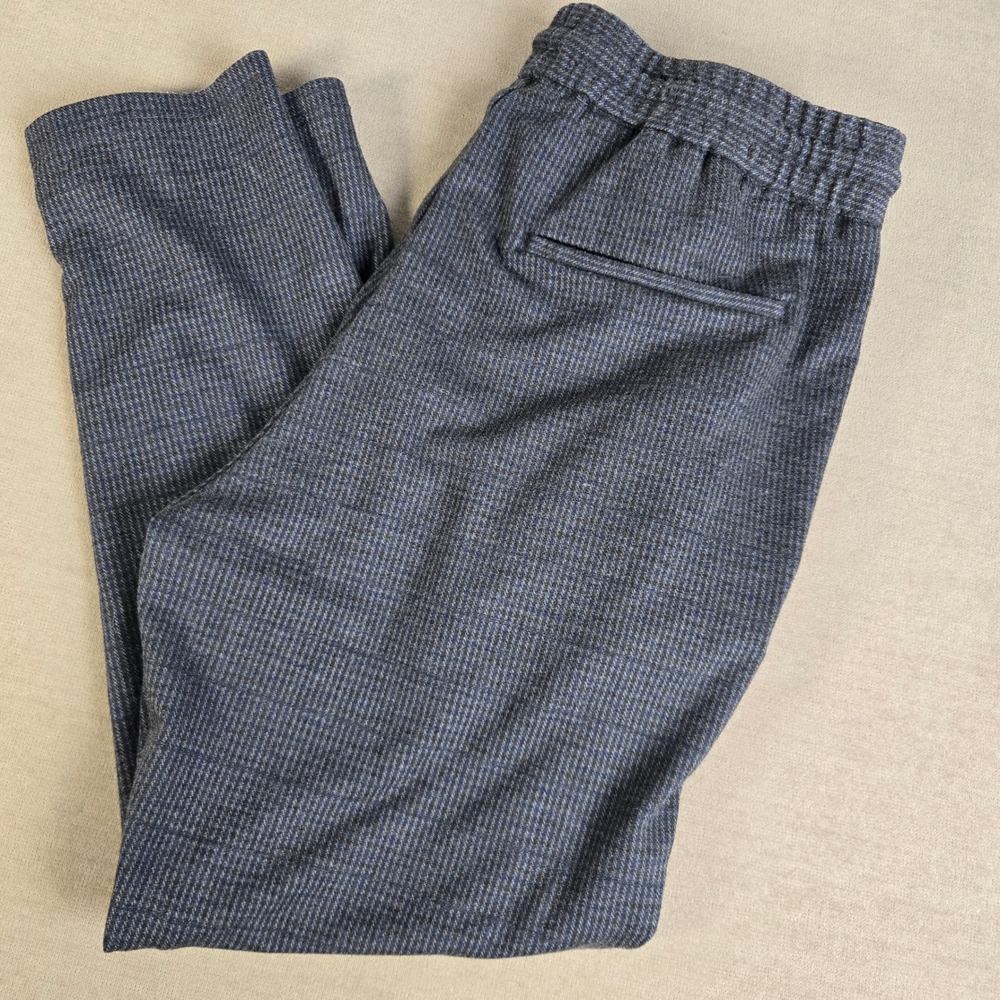 ONLY & SONS Linus Tapered Cropped Check Pants Mens‎ Large